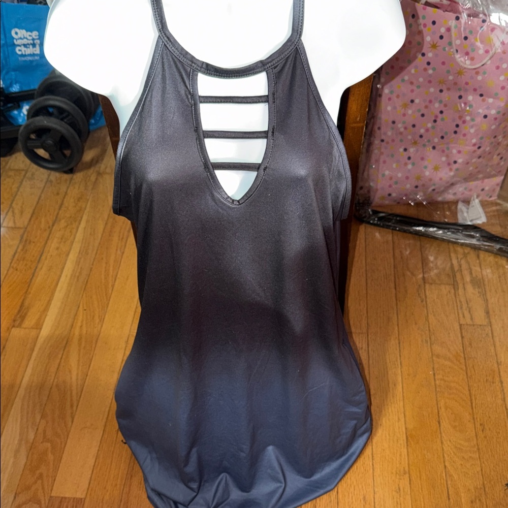 Women's blue/black Dress
